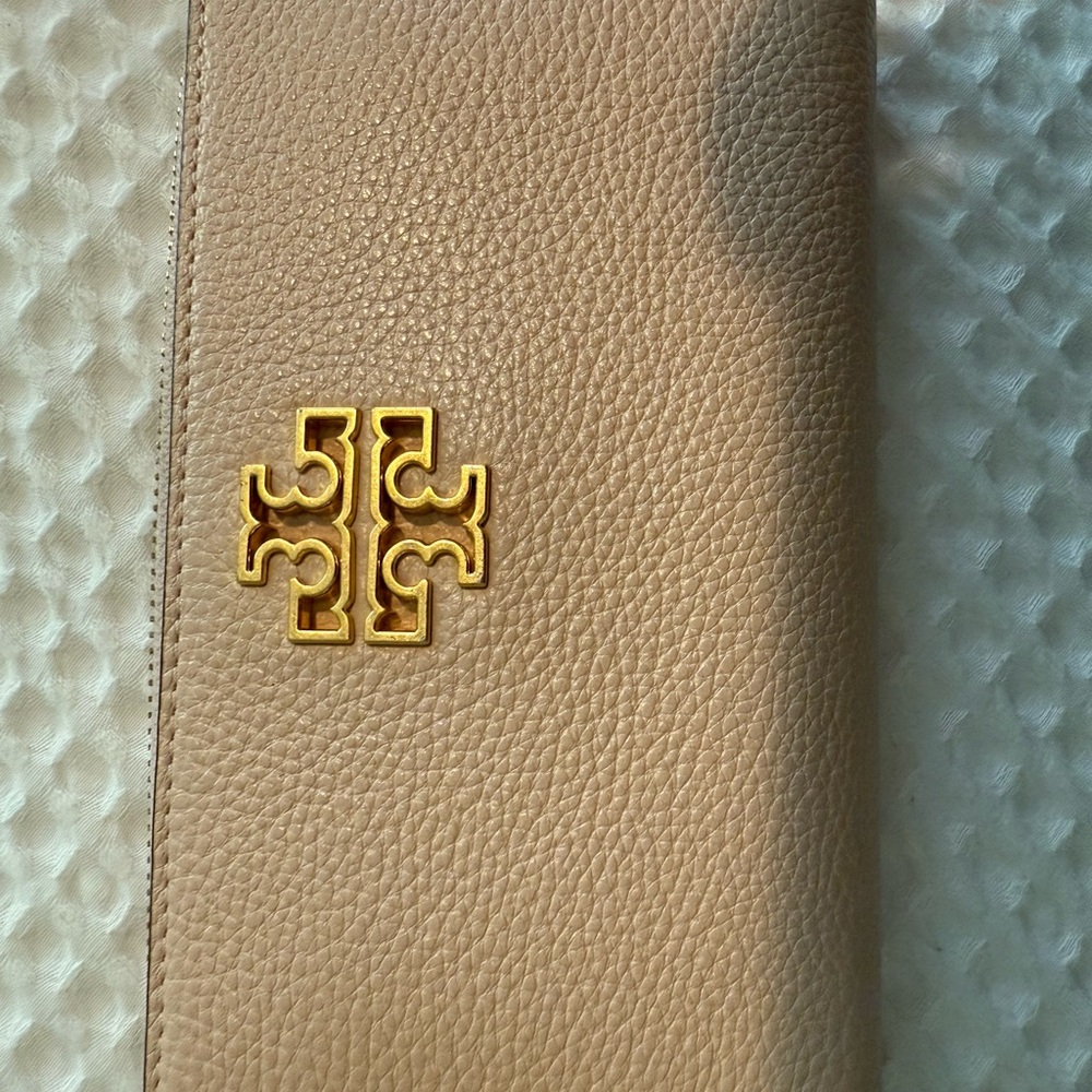 Tory Burch Tan Leather Wallet